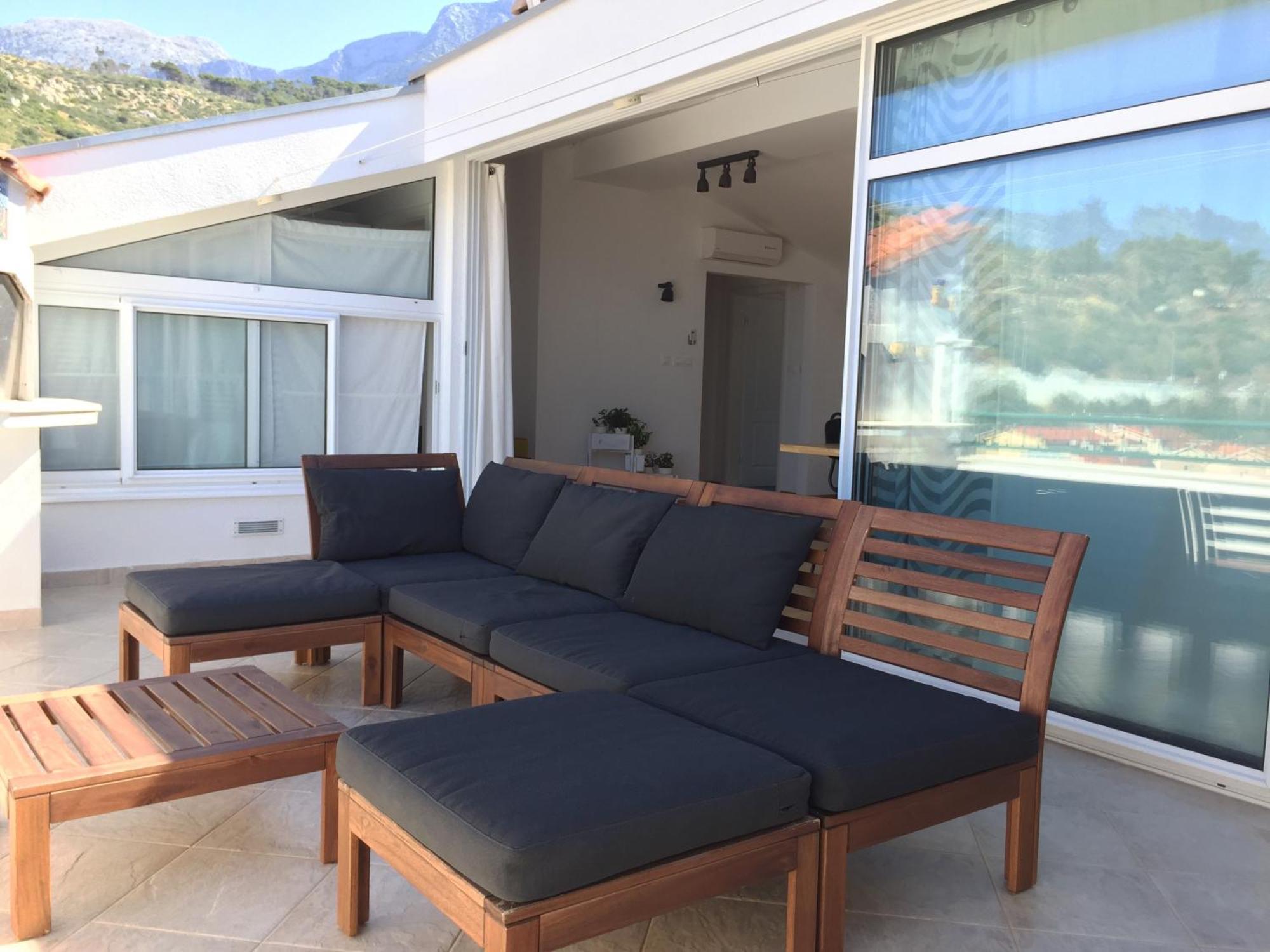 Apartments Leut 80M From The Sea Podgora Oda fotoğraf
